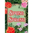 thumbnail image 2 of America Forever Spring Has Sprung Garden Flag Floral 12.5 x 18 Inch Double Sided Seasonal Outdoor Yard Decorative Summer Spring Garden Flag, 2 of 5