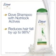 thumbnail image 4 of Dove Hair Fall Rescue Shampoo For Weak Hair, Prevent Hair Fall - 180 ml, 4 of 4