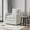 White#5, variant on Modern Sofas Chenille Fabric Comfy Deep Single Seat Sofa Upholstered Reading Armchair Living Room,Rustic Sofas