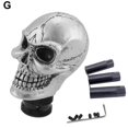 thumbnail image 1 of Universal Skull Head Manual Car Gear Stick Shifter Shift St Knob Lev L8H3, 1 of 9
