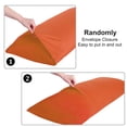 thumbnail image 4 of 3 Pack Breathable Egyptian Cotton Body Pillow Covers, 20" x 48", Orange, 4 of 8