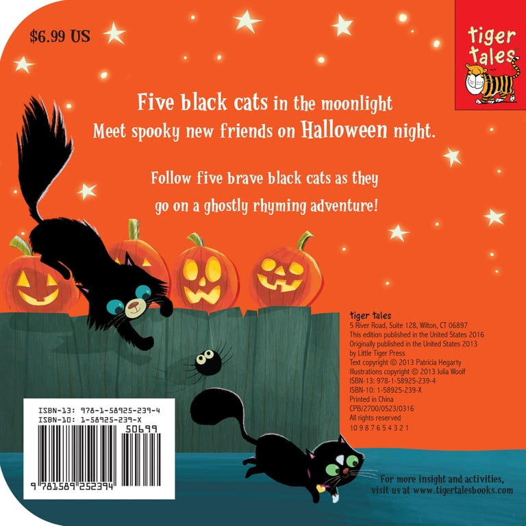 Five Black Cats (Board Book) - Walmart.com