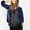 Blue jacket for women, variant on clear 50% off Usmixi Winter Womens Bomber Jacket Womens Sequin Jacket Night Party Club Going out Fashion Sparky Sequin Coat Open Front Zip up Stand Collar Long Sleeve Outwear with Pocket Up to 65% off
