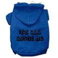 thumbnail image 3 of Pet Dog  Cat Hoodie Screen Printed, "It's All About Me", 3 of 9