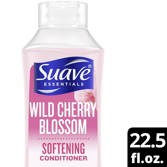 Suave Essentials Softening Conditioner, Wild Cherry Blossom, 22.5 fl oz