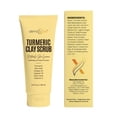 thumbnail image 2 of Dermaxgen Turmeric Clay Scrub – Exfoliating Face & Body Cleanser for a Fresh Glow, 2 of 5