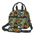thumbnail image 1 of Fotbe Balls Bolsa de Almuerzo con Estampado, Lonchera Aislada, Contenedores de Comida Reutilizables Tipo Cooler a Prueba de Fugas, 1 of 7