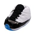 thumbnail image 2 of Zapatillas De Invierno Con Cordones De Felpa Suave Antideslizante Para Sala De Estar Interior Al Aire Libre Blanco Negro Sunnimix Zapatillas de casa, 2 of 8