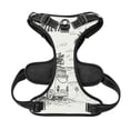 thumbnail image 5 of Lsque Summer Vacation Scene With Camping Van Dog Harness, No-Pull Pet Harness with 2 Leash Clips, Adjustable Soft Padded Dog Vest with Easy Control Handle for Large Dogs-, 5 of 9