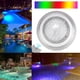 thumbnail image 3 of Lámpara de piscina impermeable multicolor con luz subacuática RGB de 360 ​​LED de 35 W y 12 V CA con control remoto, 3 of 10