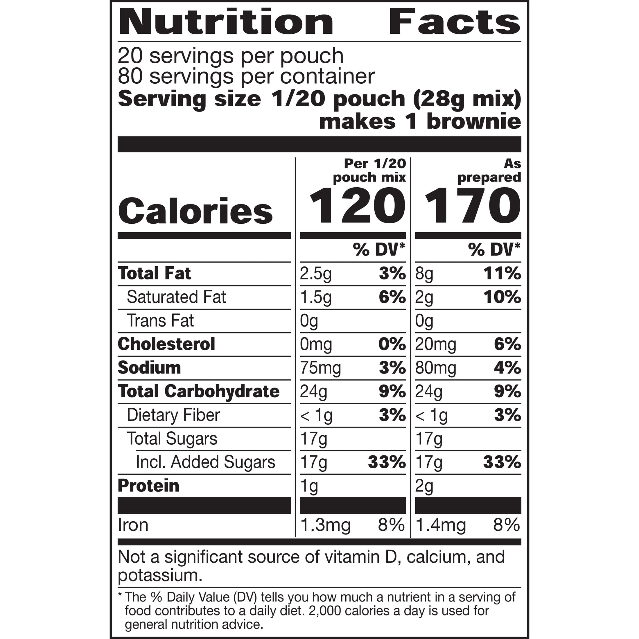 Betty Crocker Double Chocolate Brownie Mix 4 Pack