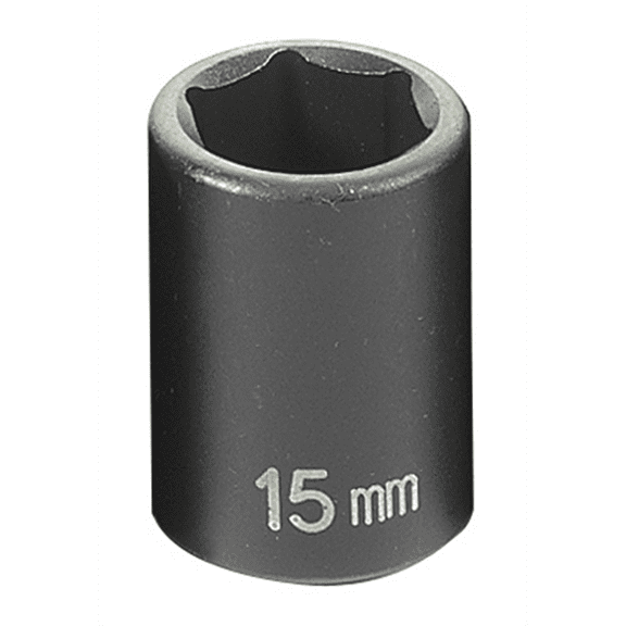 Grey Pneumatic 3/8" Drive x 15mm Standard Socket