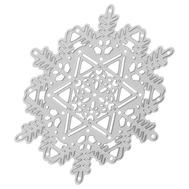 FESTFENDS Carbon Steel Cutting Dies Para Manualidades Navideñas Con De Copos De Nieve