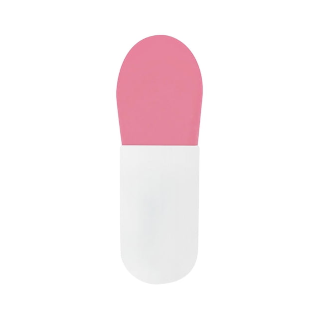 Brocha de maquillaje HUOGUO, máscara de barro con mango corto, silicona