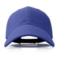 thumbnail image 2 of Baseball Hats for Women Men Summer Casual Outdoors Solid Color Sports Summer Adjustable Caps for Men Blue One Size, 2 of 4