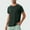 Army Green, variant on Men's Clothing Dgankt Summer Shirts for Men Men's Athletic Performance Workout Gym Running Short Sleeve Crewneck T-Shirt