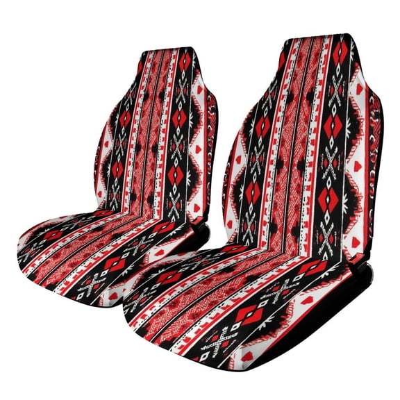 Bohemia Car Seat Covers Car Accessories Pack of 2 Universal Front Seat Protective Cover