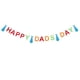 thumbnail image 1 of KAKOWELY Guirnalda de papel con saludos del Día del Padre para decorar el Día del Padre., 1 of 4