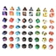 thumbnail image 1 of Juego de dados digitales de varios lados, juegos de dados, suministros para fiestas, accesorios 8 conjuntos, 1 of 6