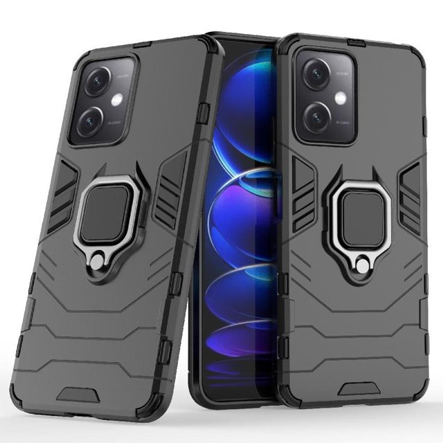 Funda para Xiaomi Redmi NOTE 12 5G con Soporte Anillo Giratorio 360° y Protección Resistente a Golpes y Caídas