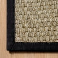 thumbnail image 2 of nuLOOM Hesse Checker Weave Seagrass Indoor/Outdoor Black 9' x 12' Farmhouse Area Rug, 2 of 4