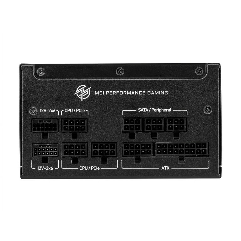 MSI MPGA1000GSPCIE5 MPG 1000W Power Supply - Walmart.com
