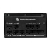MSI - MPG A850GS PCIE5, 80+ Gold Full Modular Gaming PSU, 12V-2x6 Cable, 5080 5070 ATX 3.1 & PCIe 5.1 Ready. Embossed Jacket Cables. 850W Power Supply,