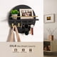 thumbnail image 4 of Portallaves Decorativo de Pared con Estante y Ganchos dreampossible, 4 of 7