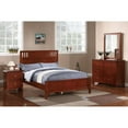 thumbnail image 6 of Wood 2-Drawer Nightstand in Cherry, 22"L x 16"W x 25"H, 6 of 7