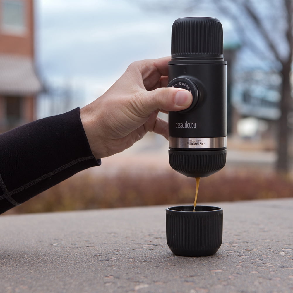 WACACO Nanopresso NS Adapter, Accessories for Nanopresso Portable Espresso Machine, Compatible with NS Capsules*, Perfect for Traveling, Camping or Office Use