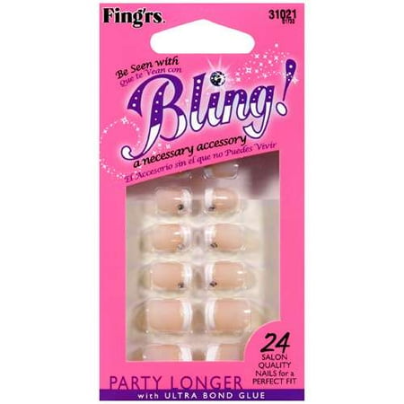 Fingrs Fingrs California Girl Nails, 24 ea