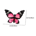 thumbnail image 3 of Butterfly Plush Throw Pillow 19.7x15.7 Inch Waist Cushion Toy For Sofa Bedroom Decor - Soft Hugging Buddy Gift, 3 of 6