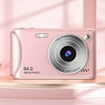 thumbnail image 4 of Lignoak Ccd Student Digital Camera 18X Digital Zooms 2.4 Inch Color Screen High Definition Photography And Video Recording Digital Camera Pink Free Size, 4 of 8