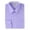 LAVENDER, variant on Berlioni Italy Men's Slim fit Convertible Cuff Solid Italian French Dress Shirt