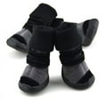 Waterproof Pet Dog Boots, AntiSlip Waterproof Winter Warm PU Dog Shoes