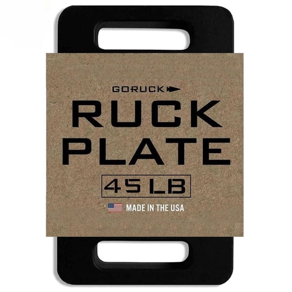 Placa pesada GORUCK de 20,41 kg (de largo) para chaleco