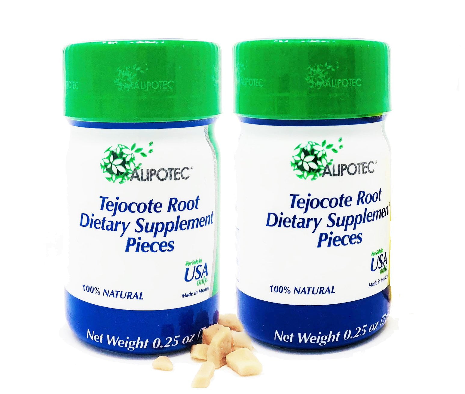 Alipotec Tejocote Root Weight Loss Supplement, 100 Ct, 2 Pack