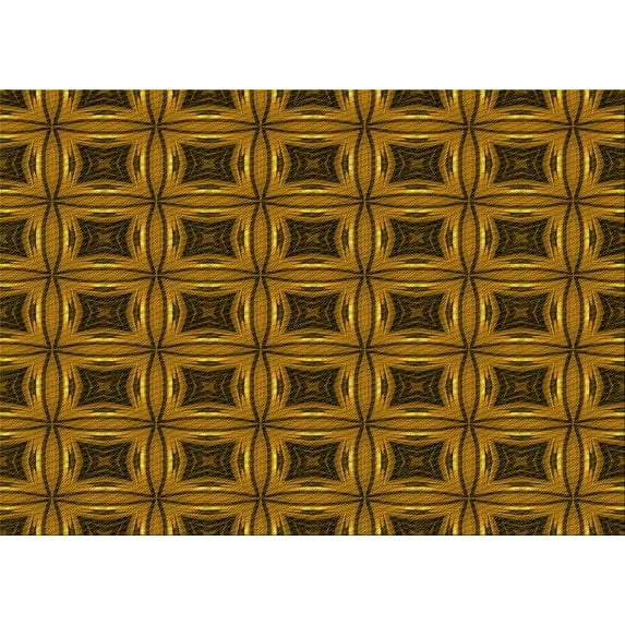 Ahgly Company Machine Washable Indoor Rectangle Transitional Night Red Area Rugs, 5' x 8'