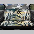 thumbnail image 3 of FUIALDOLG Watercolor Leaves Car Back Seat Covers, Set of 2 Pieces Stretch Durable Non Slip Seat Covers for Automotive Interior, 3 of 4
