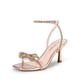 thumbnail image 1 of Sandalia DREAM PAIRS DWUMHS2530 con lazos y tacones de 7.5 cm Champagne, 1 of 6