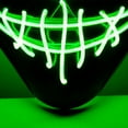 thumbnail image 5 of Máscara iluminada de Halloween LED BuyWeek, 5 of 5
