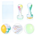 thumbnail image 3 of 2 Ensembles Outils de Manucure Têtes Imprimées pour Ongles Estampeurs Portables, 3 of 8