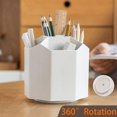 thumbnail image 3 of Rotating Desk Organizer, Desktop Organizer With Pencil Holders, 3 of 5
