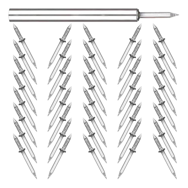 unbranded 1Jgo Clavos De Doble Para Y Colgar Cuadros Duraderos Color Plata