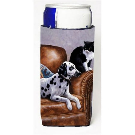 

Dalmatian with Cat Michelob Ultra Can coolers for Slim Cans