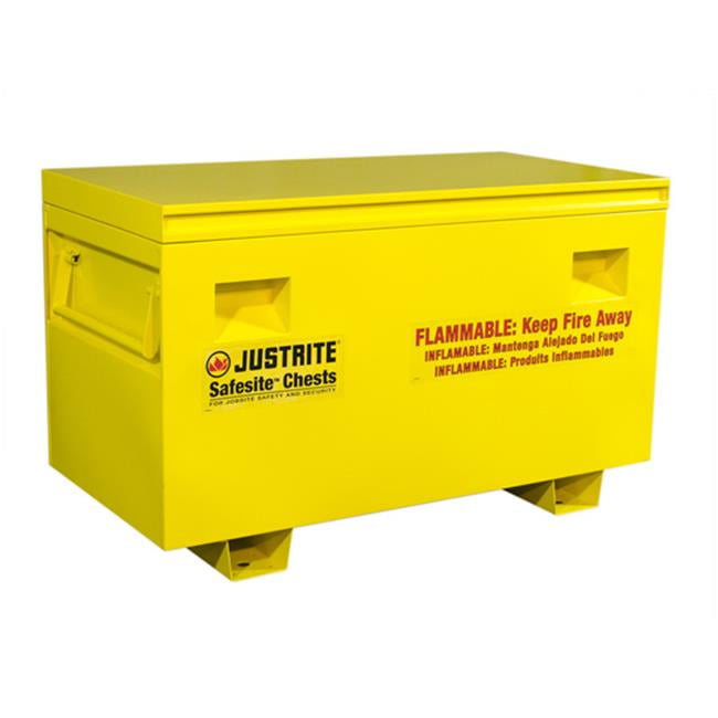 Justrite 16036 Safesite Flammable Combo Safety Chest For Jobsite, 29. 5