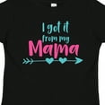 thumbnail image 4 of Inktastic I Got It from My Mama, Mom, Mother, Arrow, Hearts Boys or Girls Toddler T-Shirt, 4 of 5