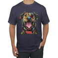 thumbnail image 1 of My Favorite Breed is The One In Need | Colorful Labrador Dog | Dean Russo Art Animal Lover Men's T-Shirt, Vintage Heather Navy, S, 1 of 5