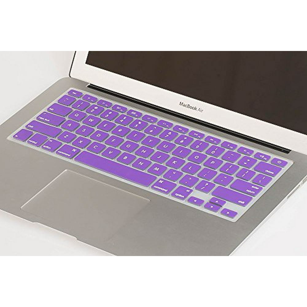 Mosiso Keyboard Cover Silicone Skin for MacBook Air 13" and MacBook