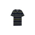 thumbnail image 1 of Camiseta básica con cuello en V a rayas Aeropostale azul mediana, 1 of 1